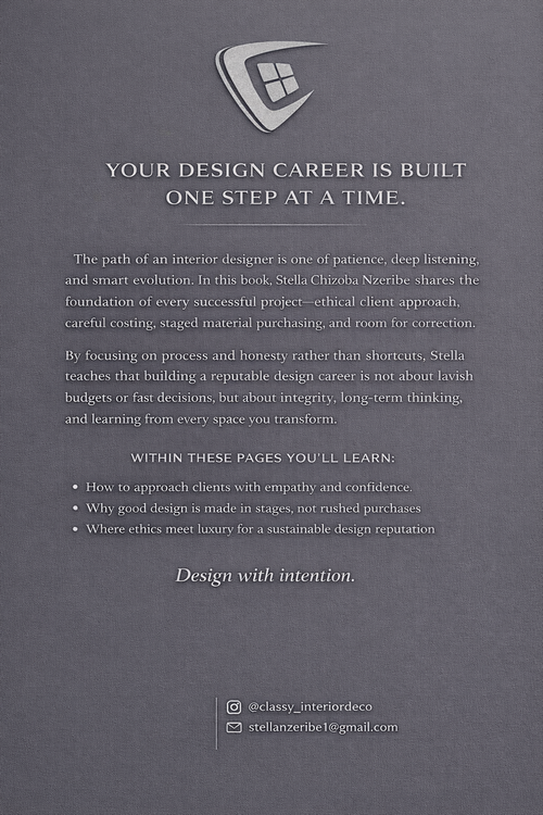 Interior Design for Beginners- The Design Process